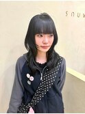【snuw mina】レイヤーカット/高校生カット/艶髪/重めバング