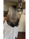Balayage End Color
