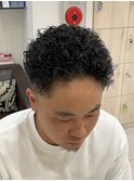 極道パーマ/メンズパーマ