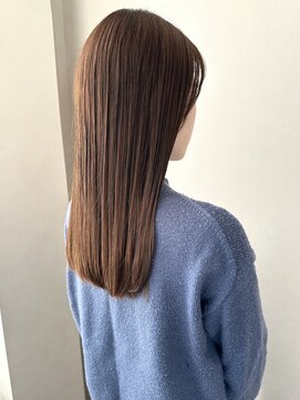 ラシアヘアー(LASIA HAIR) 【LASIA大分/牧駅徒歩5分】ブラウンカラー/ナチュラルストレート