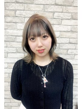 ヘアーアンドアイラッシュ ビス 下曽根店(Bis!) ミルクティーカラー