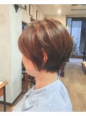 オーガニックカラー／艶髪大人ショート