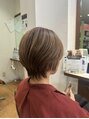 カラーサロンビスカリア 相模原エリア 淵野辺駅店(Color salon Biscaria)&nbsp;【山本指名限定】カット＋白髪ぼかしハイライトカラー￥12650