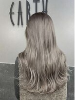 アース 豊橋店(HAIR&MAKE EARTH)&nbsp;グレージュロングスタイル