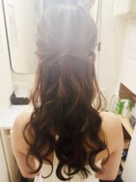 エヌ 銀座新橋(N)&nbsp;キレイめナチュラルハーフアップ
