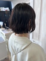 キャアリー(Caary) 福山人気ニュアンスパーマふんわりボブ20代30代40代艶髪