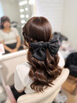 マカリィ 池袋店(Makalii) 編み込みハーフアップ