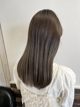 ネオリーブシェリエ 浅草店(Neolive cherie) グレージュカラー/水素カラー/艶髪