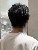 ピークアブー 銀座中央通り(PEEK-A-BOO)&nbsp;ゆるニュアンスパーマ×ナチュラルマッシュウルフ