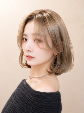 サンド ミュウ 横浜店(sand mieu) 横浜で叶う◎韓国風タンバルモリボブ/韓国ヘア/ボブレイヤー