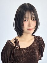 ルトワフクロマチ(Lutowa Fukuromachi)&nbsp;ダークパープル/ナチュラルショート/ミルクブラウン/夏/袋町