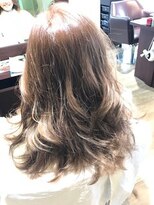 ケーズヘアー 緑が丘店(k's hair)&nbsp;プラチナシナモンベージュ・くすみカラー