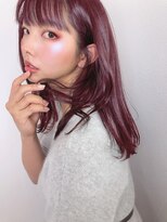 アヴァンス 京橋店(AVANCE) 艶髪イルミナカラー×セミウェット×ワイド前髪