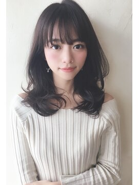 アリスバイアフロート 自由が丘(ALICe by AFLOAT) ひし形ヘアスタイルミディアム(モード3Dカラージグザグバング