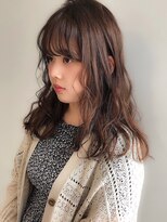 エル セルカ 高田馬場(el CERCA)&nbsp;[高田馬場新宿池袋]色っぽセミロング×シースルーバング×外国人