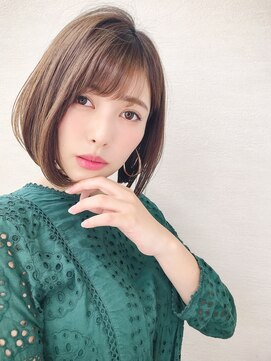 エル(elle) 美髪のススメマニッシュショート艶髪フレンチボブアレンジ錦糸町