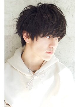 キャプチャー 海老名(capture) フェザーマッシュ 刈り上げ ツーブロック メンズパーマ マッシュ