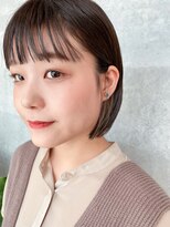 イット(it.)&nbsp;ワイドバングボブ×インナーベージュ