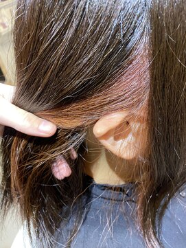 カラリア(COLORIA) 【インナーカラー☆】インナーカラー×カシスピンク♪