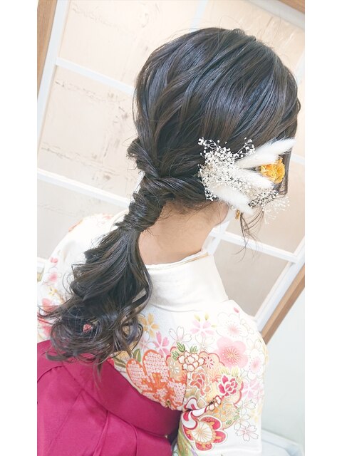 袴ヘアアレンジ☆