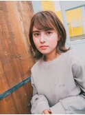 外ハネミディ