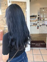 オシャマヘアー ウエスト店 ブルーブラック