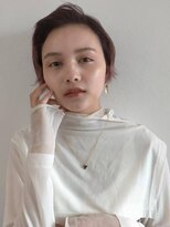 セシル ヘアー(Cecil hair)&nbsp;くすみピンクカラー×小顔ヘア