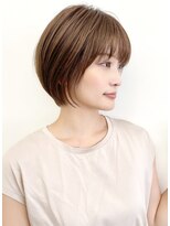 ミチオ ノザワ ヘアサロン ギンザ(Michio Nozawa HAIR SALON Ginza)&nbsp;似合わせカット×丸みショートボブ【瀧上丈司】
