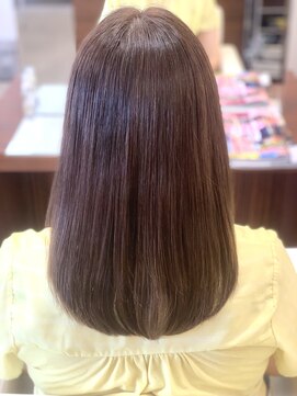 ヘアーアンドエステ ハラダ 滝ノ水店(Hair&Esthe Harada) 艶髪ストレート