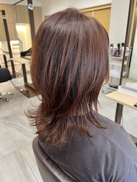 ソフル(SofL) 大人可愛い20代30代40代白髪染めミディアムスタイル