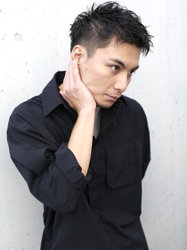 バース(BIRTH) 天神【BIRTH】スパイキーショート×アッシュブラック　3