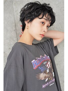 スナッグルサロン(SNUGGLE SALON) マッシュパーマショートボブメンズライク20代30代40代前髪あり