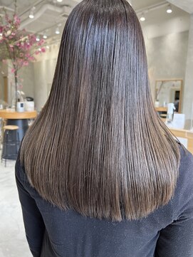 シベル(sibell) ロング/切りっぱなし/レイヤー/髪質改善/資生堂/トリートメント