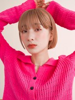 ジュール 大分(Joule)&nbsp;ミディアムヘア/斜めバング/グレージュカラー/大分駅