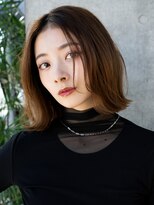 レノラ 本町(LENORA)&nbsp;20代30代大人かわいいナチュラル暗髪ゆるめパーマヘア