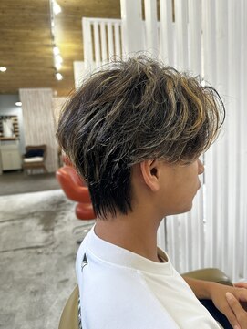 ヘアーサロン ヴィアルス 松原店(hair salon VIARS) 韓国風カルマセンターパート