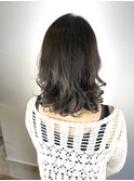 コテ巻き風デジタルパーマ♪