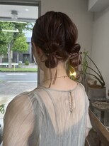 ヘアー バトン(hair vaton)&nbsp;ツインアレンジ