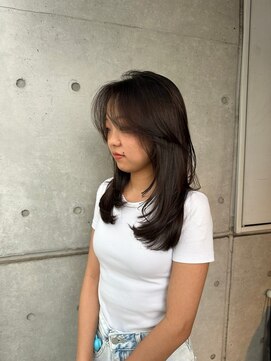 リバレッジ 白金(Leverage) 海外レイヤーカット20代30代40代【目黒白金】