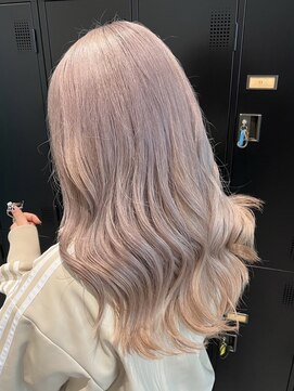 ラック 本厚木店(LUCK) ケアブリーチ/透明感/ハイトーン/ブリーチ/トリプルカラー