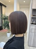 切りっぱなしボブ