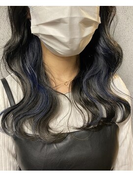 ゴートファクトリー(G.O.A.T factory) イヤリングカラー×ブルー