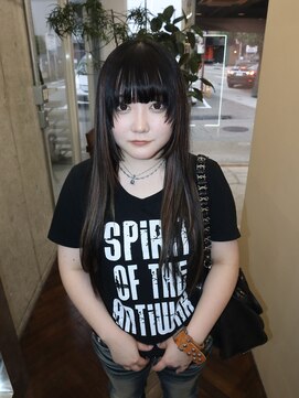 ジュール 金沢(Joule) 暗髪にハイライト