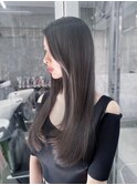 美髪韓国レイヤーイメチェン似合わせチェリーブラウンミニウルフ