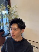 リチウム(Lithium)&nbsp;〈清々しいアップスタイル〉メンズショート*ツーブロック