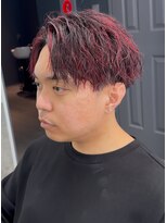 ハーツ バイ レックス 中野(HEARTS by rex)&nbsp;レッドハイライト/中野駅