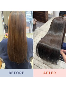 パドトロワ(Pas de trois) 新潟髪質改善×艶カラー×透明感