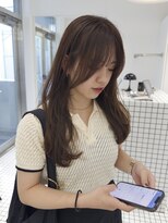 ノーヴァン デフォーム(NOVAN DEFORM)&nbsp;オリーブベージュ/透明感カラー/顔周りカット/レイヤーカット