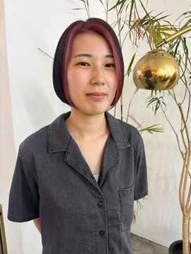 ユラギフロムユイマァル 水島店(YURAGI from YUIMARL) フェイスフレミング×ピンク