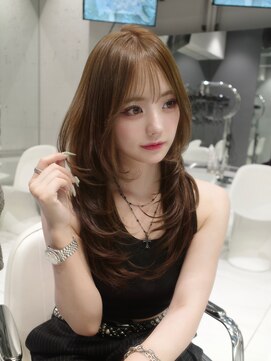 レディアル 渋谷(REDEAL) 韓国ヘア/ブリーチ/暖色カラー/ワンホン【レイヤー/渋谷】